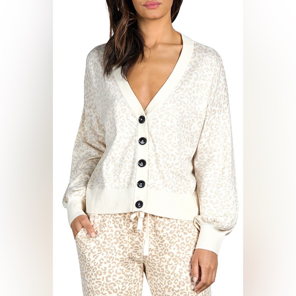 Sanctuary barely leopard sweater - Picture 1 of 5